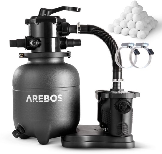 AREBOS Zandfilterpomp voor zwembad