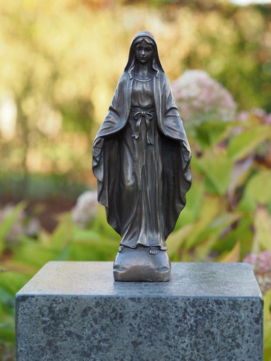 Sainte Marie - Statue en bronze - 11 x 7 x 27 cm