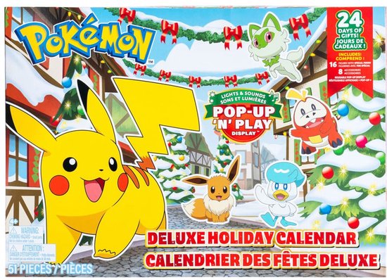 Pokémon - Adventskalender luxe strijdbeeldje