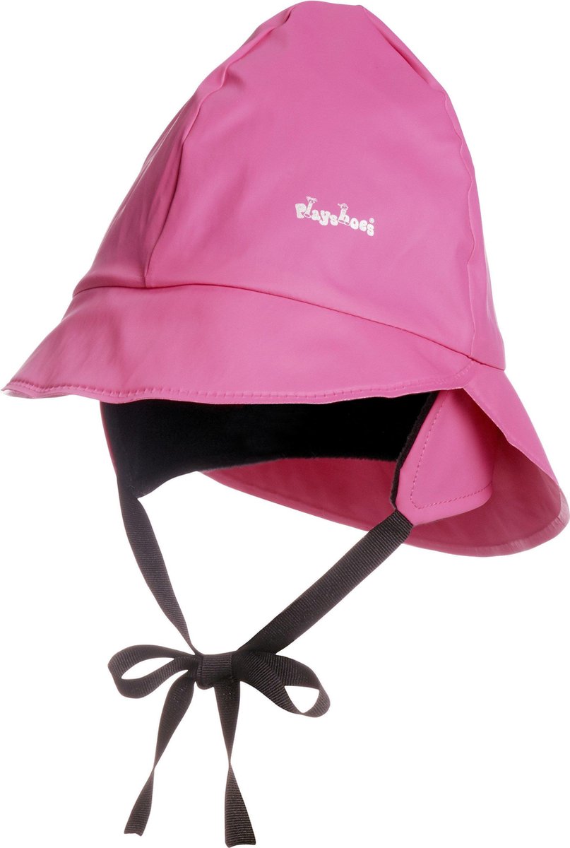 Playshoes Fleece Regenhoed Kinderen - Roze - Maat (49CM)