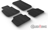 Gledring Rubbermatten passend voor BMW 3 serie E90/E91 2005-2012 (T profiel 4-delig + montageclips)