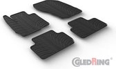 Gledring Rubbermatten passend voor Mitsubishi Eclipse Cross 10/2017- (T profiel 4-delig + montageclips)
