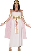 Fiestas Guirca Verkleedjurk Cleopatra Polyester Wit 3-delig Mt M