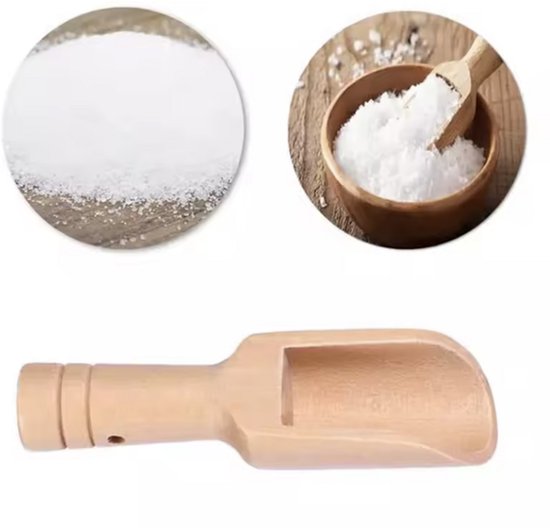 10 Stuks Kleine Houten Lepels, Kookkruiden Lepels Houten Badzoutschep Koffielepels voor Potten en Containers Kleine Kruidenlepels voor Suikerscrubs, Specerijen, Badzout, Koken