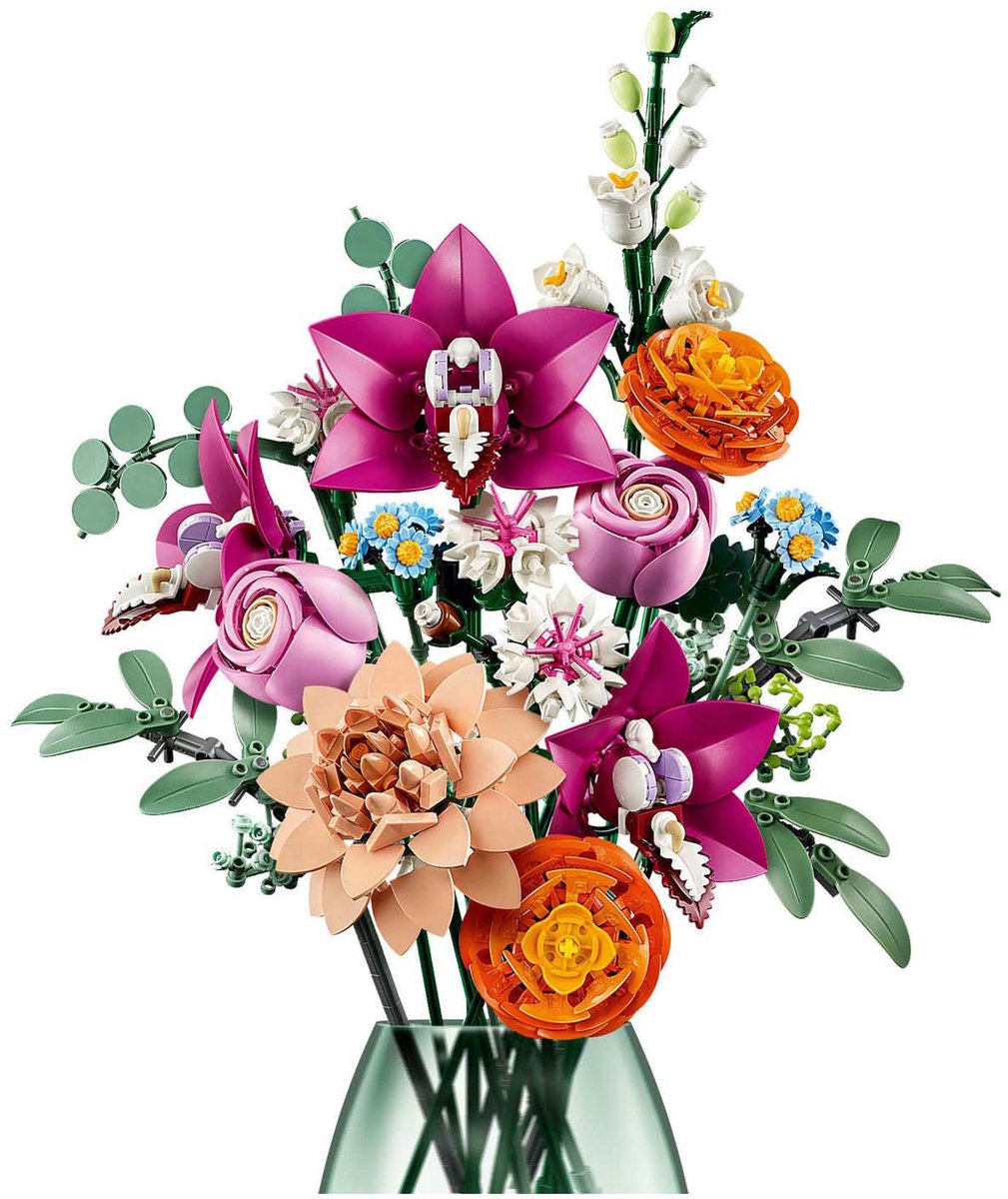 LEGO Botanicals Roze boeket - Bloemen Decoratie - 10342 — afbeelding 22