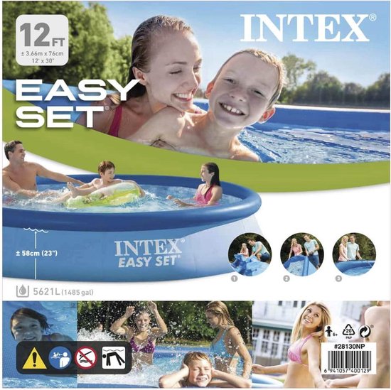 Intex Zwembad Easy Set 366x76 cm 28130NP