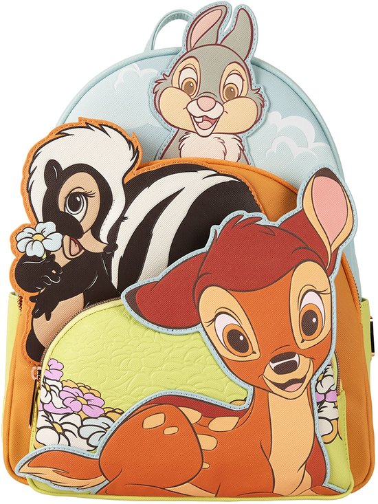 Disney Loungefly Backpack Bambi Triple Pocket