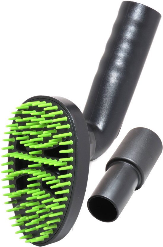Dparts universeel hondenborstel stofzuiger - 32mm + 35mm - hondenkam van rubber - diervriendelijk hondenhaar en kattenhaar opzetstuk, hulpstuk, accessoire, stofzuigerborstel, stofzuigermondstuk, mondstuk, borstel voor hondenharen - dierenhaarborstel