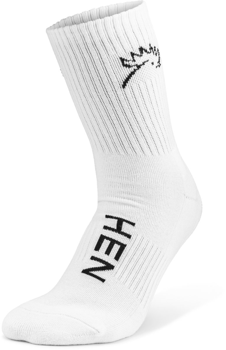 Hen Sportsgear Sportsokken - Everyday - Wit - 3-PACK - maat 39-42