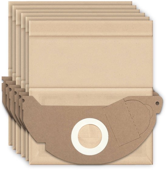 10x Dparts stofzuigerzakken geschikt voor Karcher WD2 en MV2 series - nr. 6.904-322.0