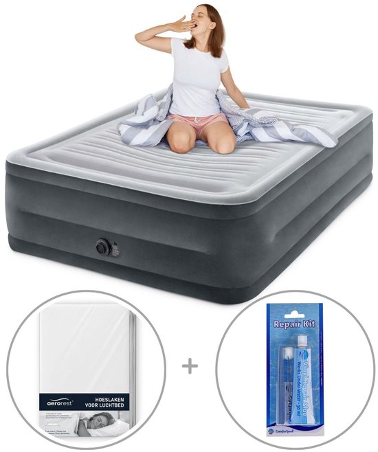Intex Comfort Plush Mid Rise Twin 1 persoons luchtbed