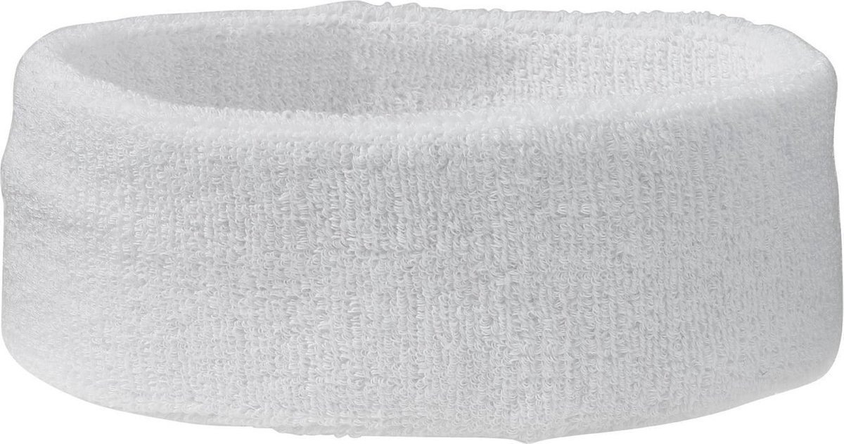 Arowell Premium Hoofd Zweetband - Wit