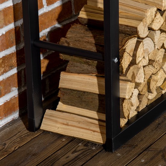Wooden Rek Verticaal houten rek, 100 kg draagvermogen (60 x 25 x 150 cm ...