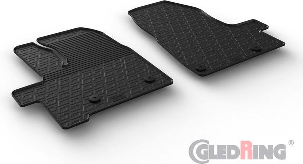 Gledring Rubbermatten passend voor Ford Tourneo Custom 2023