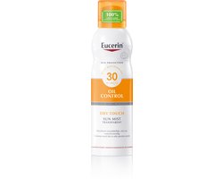 Eucerin Sun Oil Control Mist Transparent Dry Touch Zonnebrand - SPF 30 - Zonbescherming - 200 ml