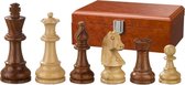 verzwaarde schaakstukken staunton, koningshoogte 95mm, met luxe opbergkist