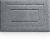 MAESON Badmat 60x90 cm - Antislip & Waterbestendig - Douchemat voor Badkamer - Grijs - Groot - Geschikt voor Douche & Bad