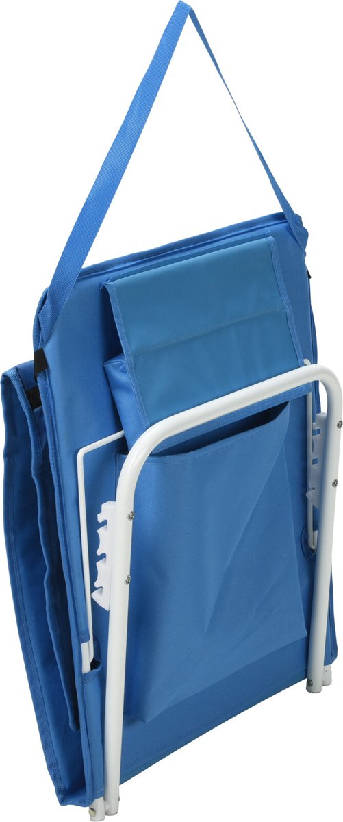 Probeach-Strandmat-met rugleuning-makkelijk draagbaar-diverse kleuren van Probeach — afbeelding 5