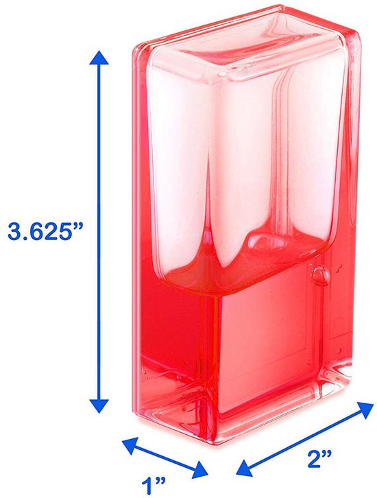 Cube Fidget Ooze (3x Rectangle) – Yellow, Rouge et Vert