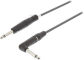 Sweex 6,35mm Jack mono audio kabel - haaks - 3 meter