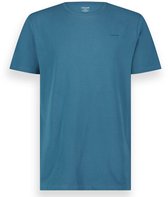 LEBASQ - The Baker - T shirt - Met Korte mouw - moroccan blue - Blauw - M - biologisch katoen - 3D Print