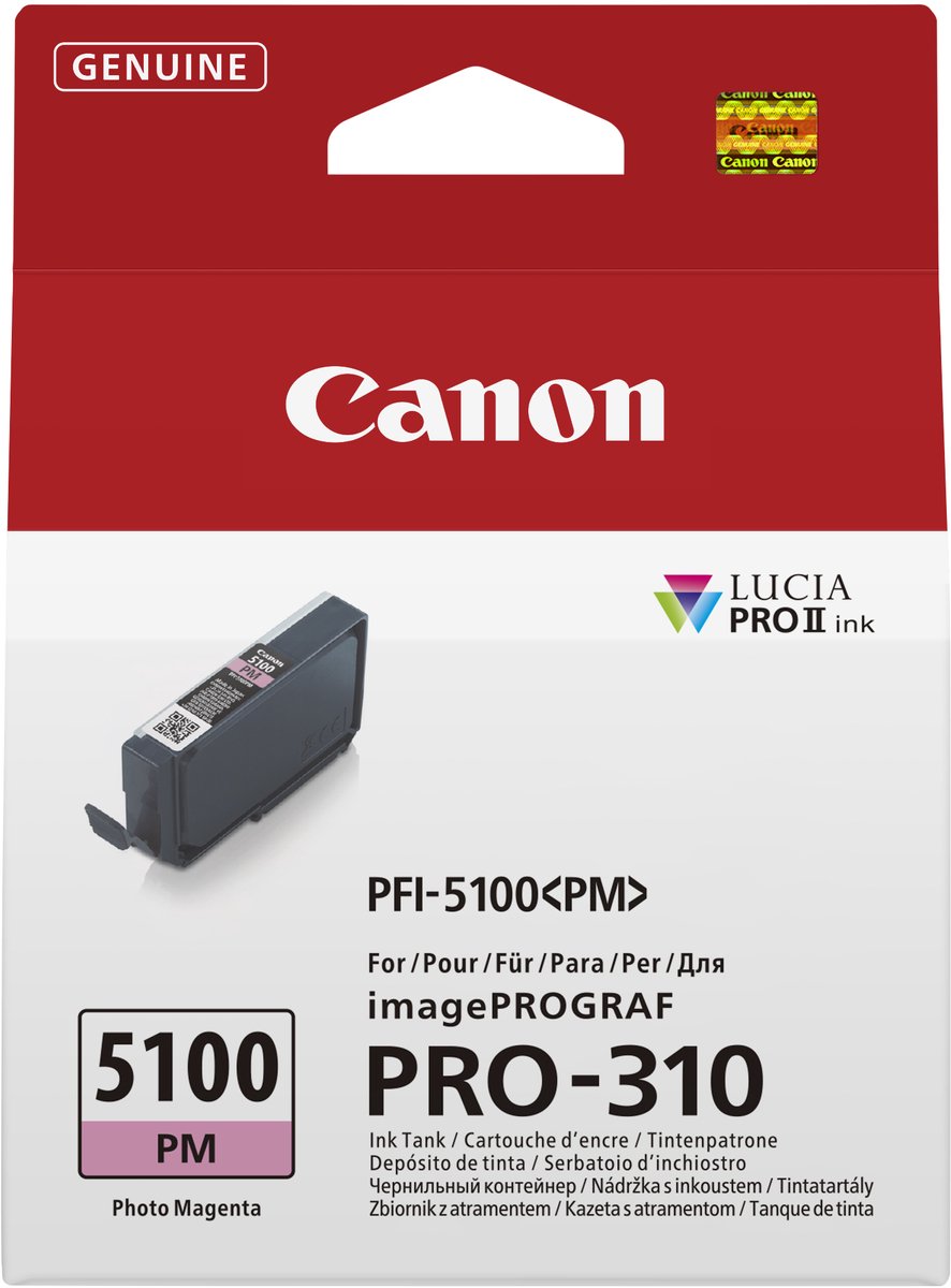 Canon PFI-5100 PM Photo Magento Inkt voor Prograf Pro 310