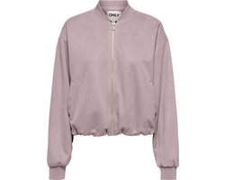 ONLY - ONLMAVI LIFE LS FAUX SUEDE BOMBER CC PNT - Dames - Gewatteerde jassen