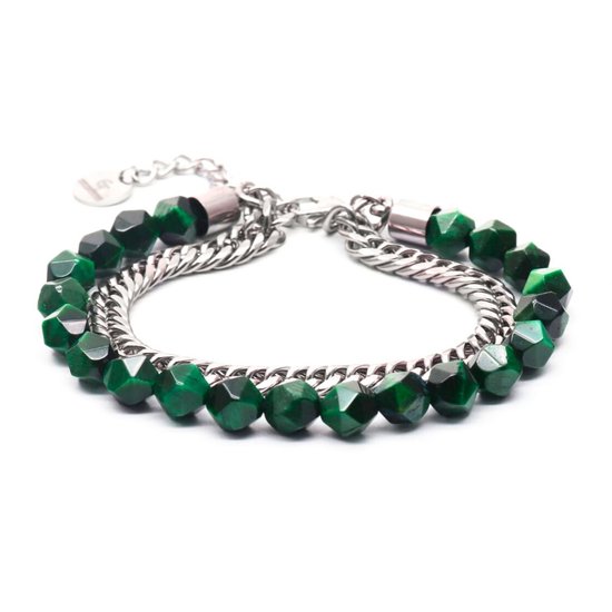 Bracelet Rétro Trois Rangs De Perles Noires à Facettes Avec Doré - Bijou Fantaisie Chic Occasion
