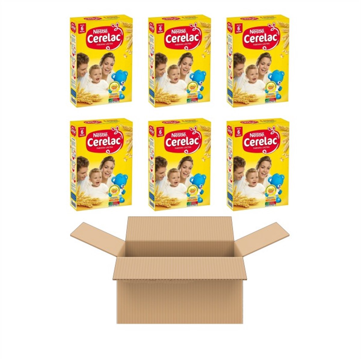 Goedkoopste Multipak Nestle Cerelac Farinha Lactea (6x500g
