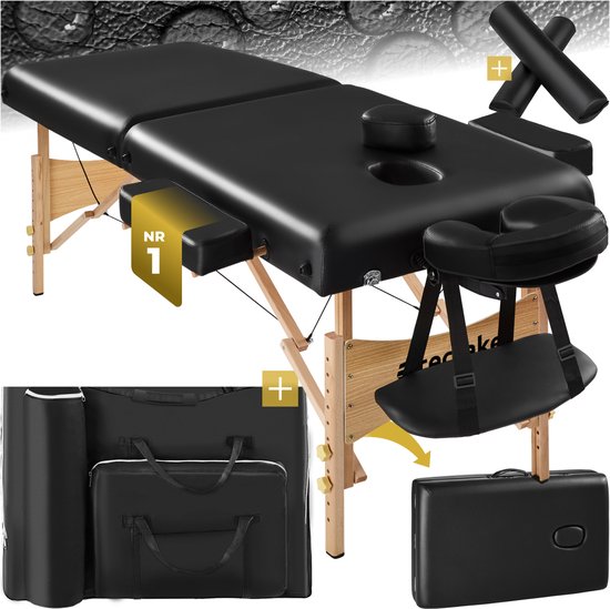 Tectake - Massagetafel met matras