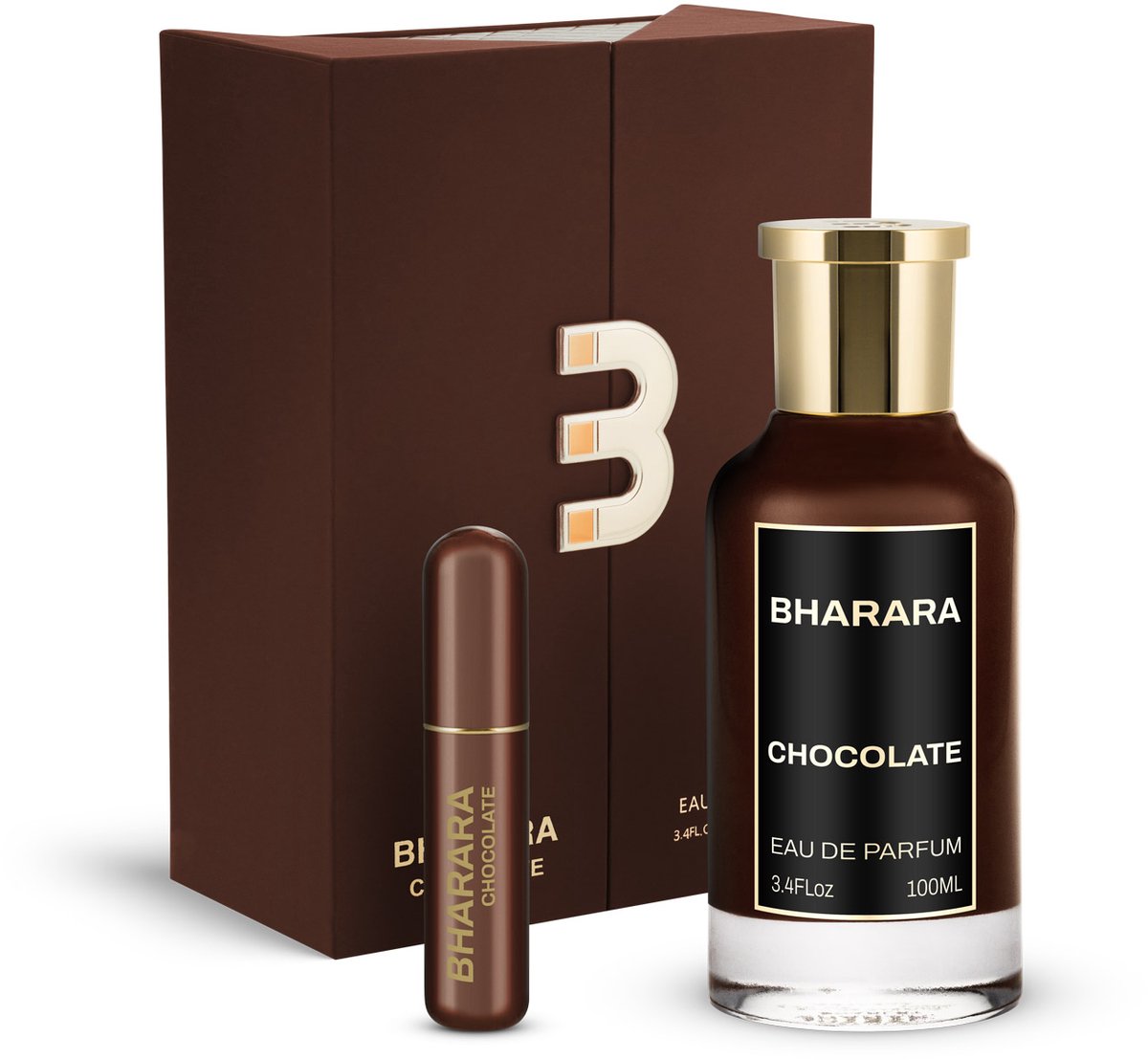 Bharara - Chocolate - Unisex - Eau De Parfum - 100 ml