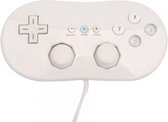 Dolphix Classic Controller voor Nintendo Wii, Wii Mini en Wii U / wit