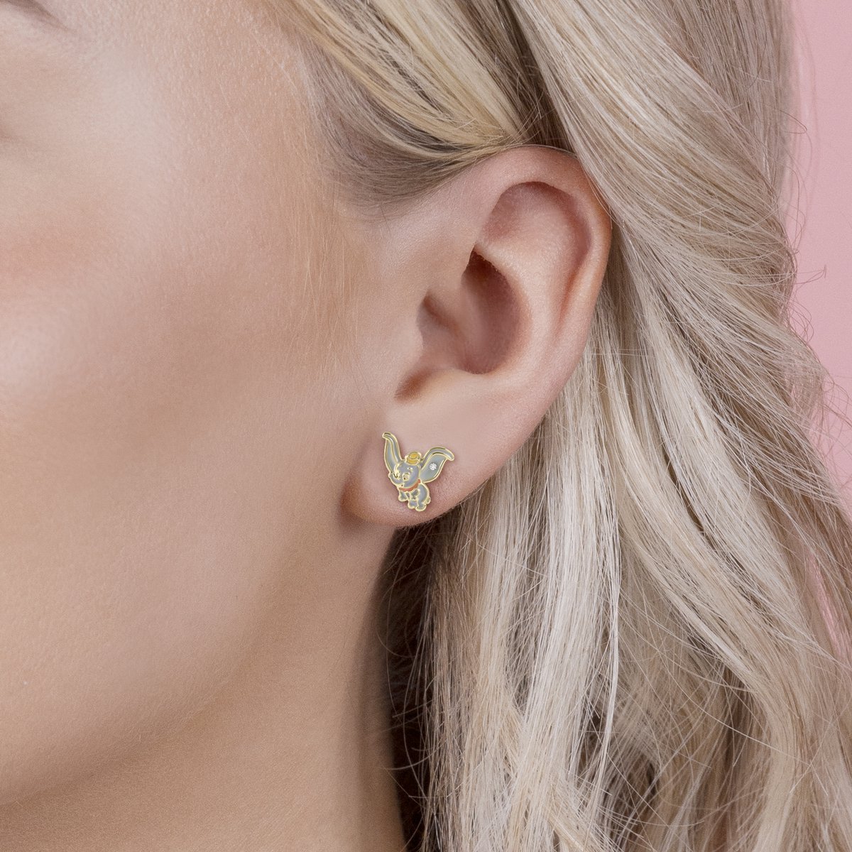Disney Dumbo Stone Set Stud Earrings