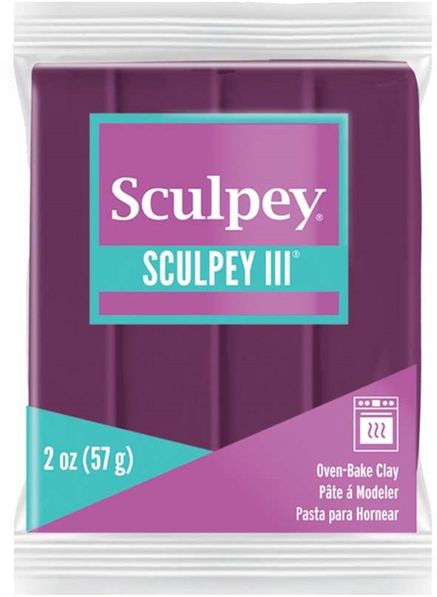 Klei III plum - 57 gr - Sculpey