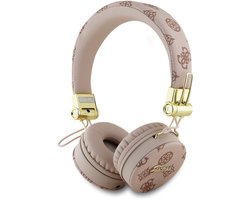 Guess Headphone Koptelefoon Peony Script round-fast charging- bluetooth-high quality- hands free - designer- brand