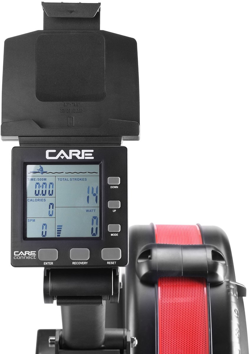 CARE Roeitrainer AIR ROWER met 17 Programma's en - afbeelding 3