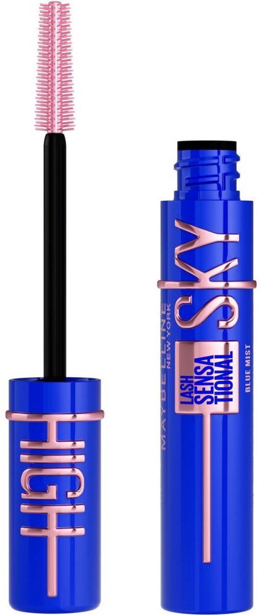 Goedkoopste 3x Maybelline Lash Sensational Sky High Mascara Blue Mist 7,2 ml