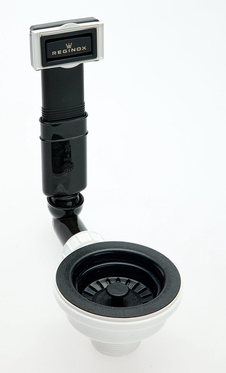 Reginox Afvoerpluggen Afvoerset Pure black