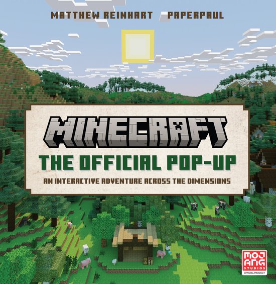 Reinhart Pop-Up Studio- Minecraft: The Official Pop-Up - cover