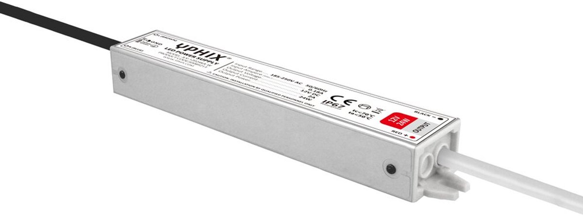 LED transformator 12V 2A Max. 24W IP67