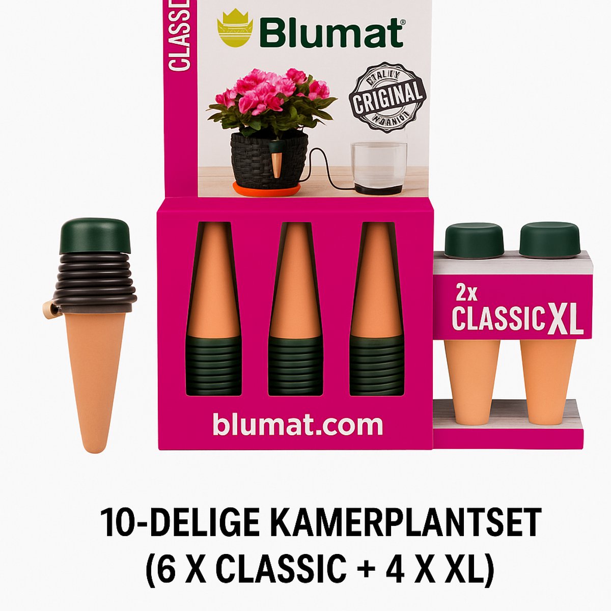BLUMAT KAMERPLANTSET (6 X BLUMAT + 4 X XL)
