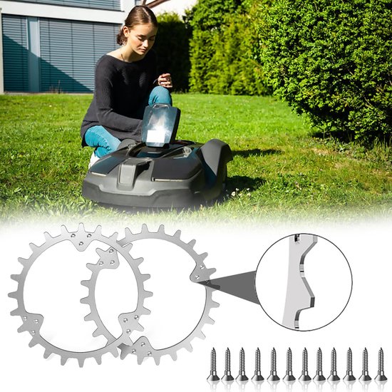 Terreinwielen voor Huskvarna Automower 330/420/430X/435X/440/435X AWD/450X/550 van Merkloos	 — afbeelding 5