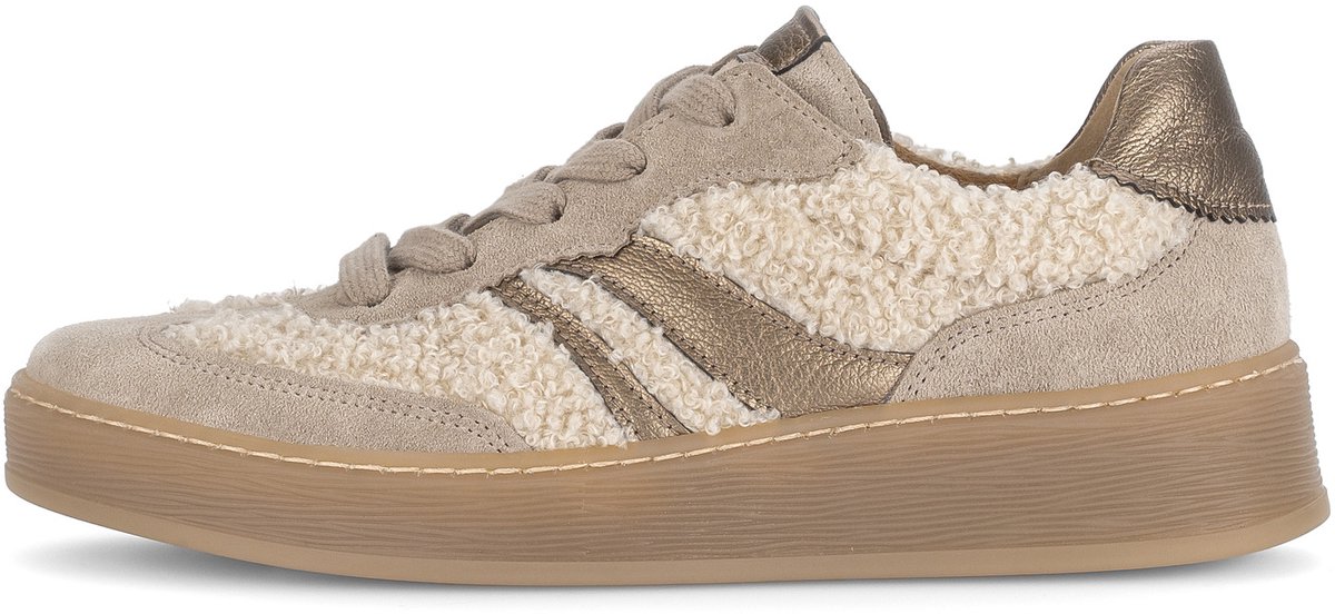 Gabor 475.1 Sneakers - Suède - Dames - Beige - Maat 35