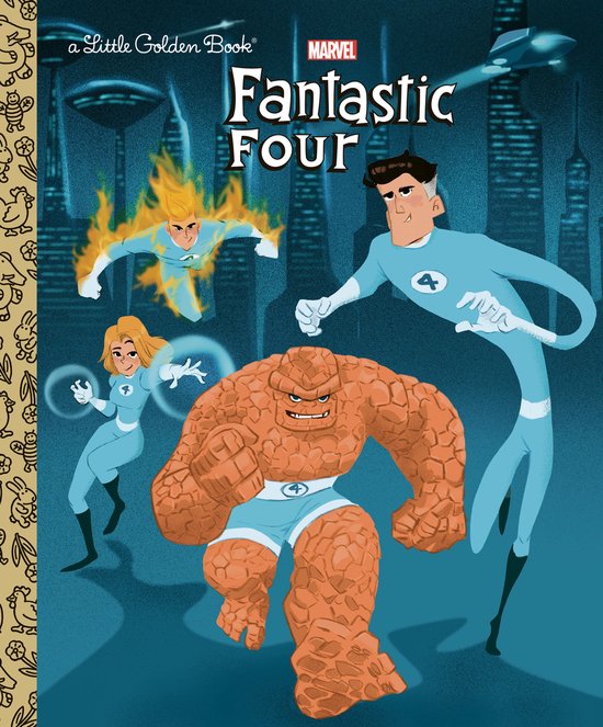 Little Golden Book- Fantastic Four Little Golden Book (Marvel)