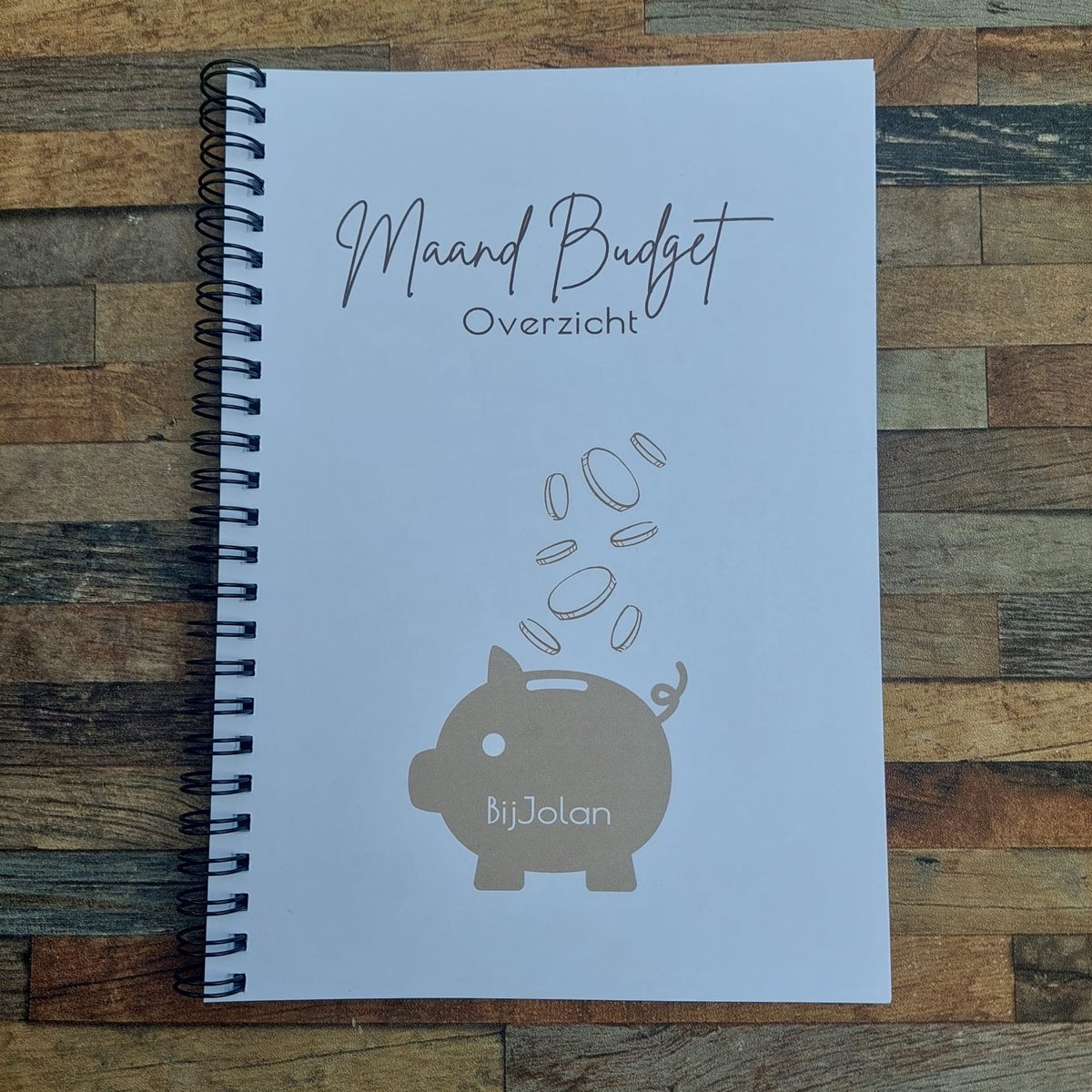 Budgetplanner Maand Overzicht - Invulboek - A5 - Huishoudboek - BijJolan