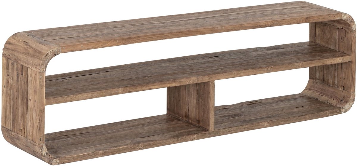 MUST Living TV stand Corso medium ,50x180x30 cm, extreme rustic teakwood