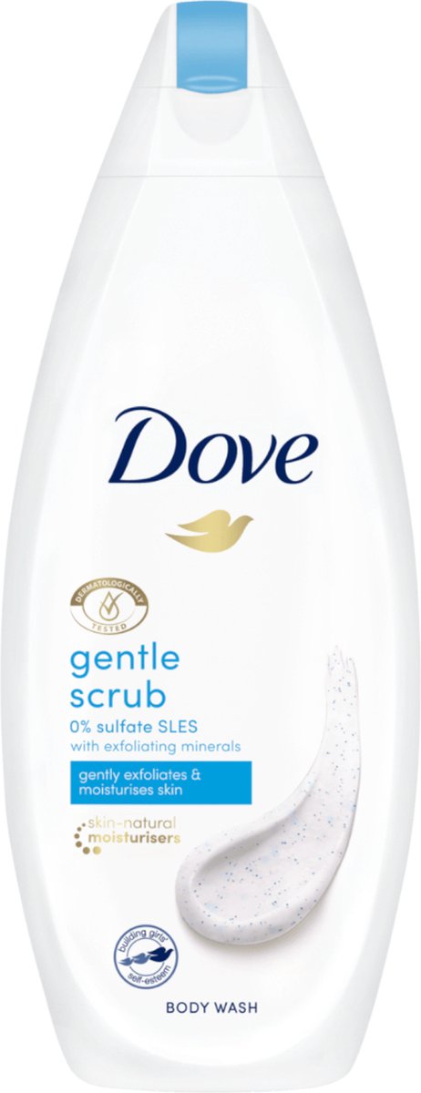 Bol.com Dove Douchegel - Neutral Gentle Scrub 225 ml aanbieding