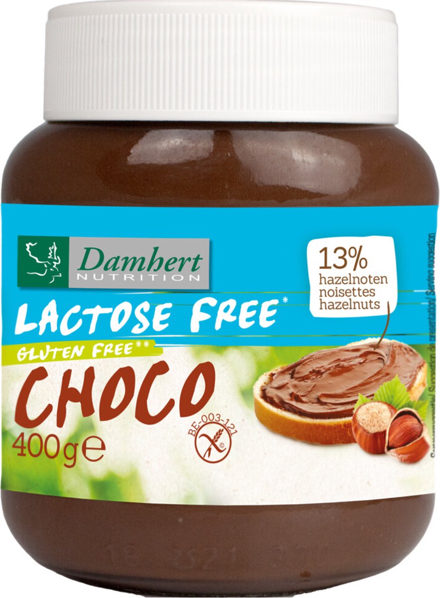 Damhert Chocopasta (lactose vrij)