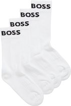 BOSS Sport Logo (2-pack) - heren sportsokken katoen - wit - Maat: 39-42