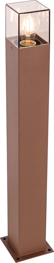 Qazqa Industriële Buiten Wandlamp Roestbruin Ip44 - Denmark